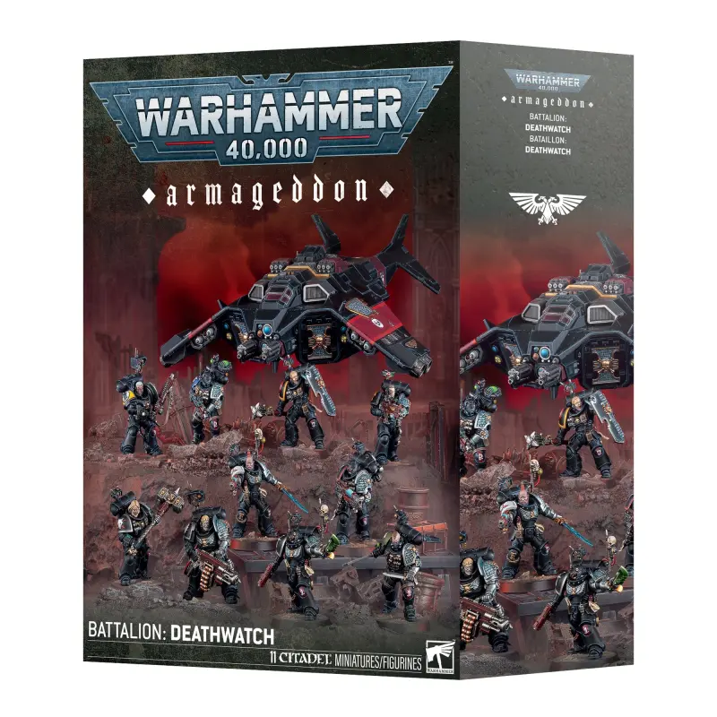 Armageddon battalion deathwatch, warhammer 40k, games workshop, model 39-13